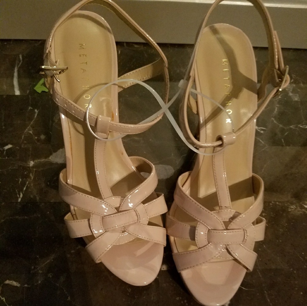 METAPHOR LADIES HEEL SANDALS